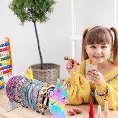 Girls Headband Holder Organizer Hair Hoop Headband Display Stand Unicorn Hair…
