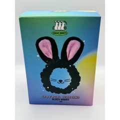 Chasin Rabbits Spa Facial Headband Black Rabbit KBeauty Skincare Makeup Headband