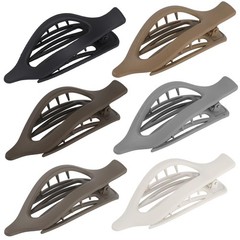 Flat Hair Clips for Women – 6 PCS French 1 Count (Pack of 6), Regular
