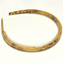 Delsol Headband Hair Tiara Toothed Teeth Band Women Girls Vintage Made in France