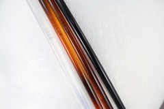 Brown Black White Frosted 4 set headband pack plastic thin skinny grip teeth