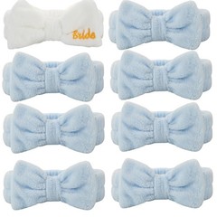 Bridesmaid Scrunchies Proposal Gifts Bachelorette Hair Claws Clips women hear…