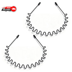 2 PCS Metal Hair Band for Men Headband Women Bands, Head Bands for Women’S Hair