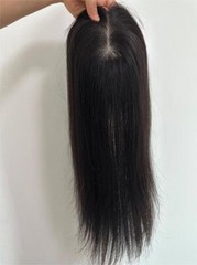 4.7″x5″Best Virgin Human Hair Toppers for Women, Free Part Silk Top Skin, 6″~18″