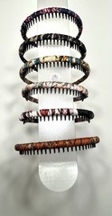 7 New Korean Floral Comb Style Headband Hair Accessories Free shipping