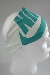 Nike Wide Graphic Headband 2.0 Wide Womens OSFM Barely Green/Washed Teal