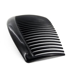 Black Plastic Hair Side Combs Teeth HairPin Clip for Women 3.2 Inch 12pcs