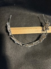 Stunning Rhinestone SNOWFLAKE Bride Hair Tiara / Crown Headband Crystal Jewelry