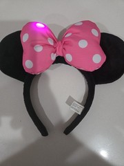 Disney Minnie Mouse Ears Headband Light Up &Blink Ears