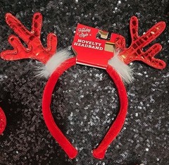 12 Pc Bulk Lot Mixed Christmas Headbands Head Piece Holiday Party Antlers Elf