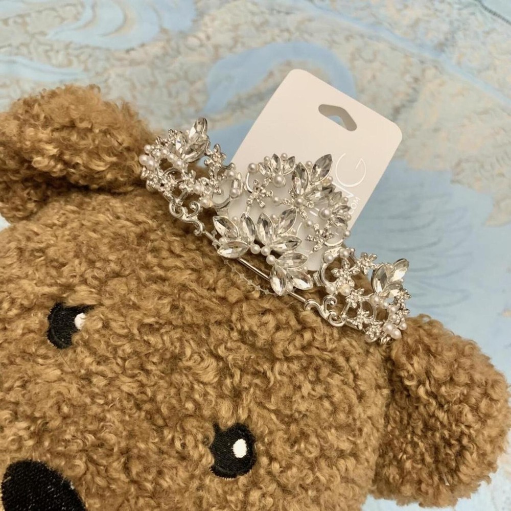 Lil tiara from Claire’s (icing brand).