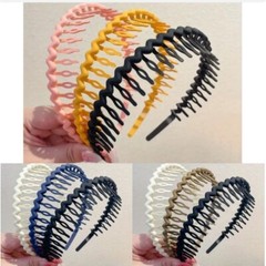9 PCS Comb Headband Non Slip Teeth Hair Accessories LOT US SELLER