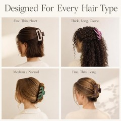 1 Count (Pack of 8), Assorted A.Beige, Pink, Green, Khaki, Brown, Black