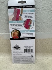 Gimme Style Cutter Comb w/ Elastics designed to remove hair elastics painlessly