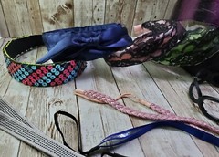 HUGE LOT Headbands Sequins Lace Green Pink Purple Blue Claire’s Icing Goody