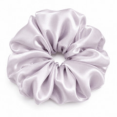 Handmade Satin Silk Scrunchie Hair Tie Small Large Women Girls Soft Elastic