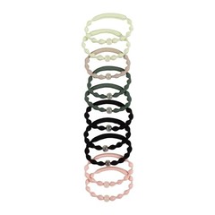 Goody Sport Forever Glow in the Dark Elastic Hair Ties 10 Ct, 5 Assorted Col…
