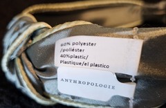 NWT Anthropologie Satin Top Knot Headband Olive Sage Green Piped Trim Hair Band