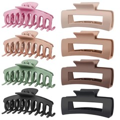 1 Count (Pack of 8), Assorted A.Beige, Pink, Green, Khaki, Brown, Black