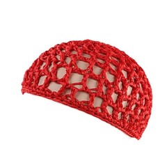 Women Girls Mesh Hair Net Crochet Cap Snood Sleeping Nightcap Cover Turban Hats