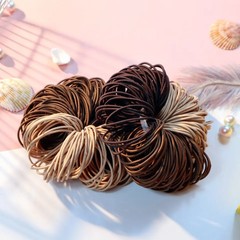 Nylon Elastic Hair Ties Thin Rubber Bands Ponytail Holders Hair Bands Women