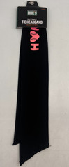 DSG Softball Black Tie-On Headband “Home Run” One Size Fits Most