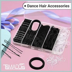 Hair Bobby Pins Kit with Bobby Pins Black for Women(1.37&2.36in), Invisible H…