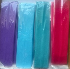 6 Headbands Earthy LOT Nylon 2 each Beige Yellow Dark Brown Continuous stretch