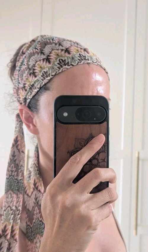 Sportsgirl Maple Leaf Headband / Scarf Multicoloured