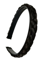 0.5″ Synthetic Hair Headband Braided Plaited Plait Band Hairband Women Girl