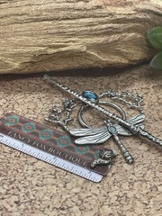 Dragonfly Festival Gem Hair pin Clip Women’s Hair Accessories Renaissance fair