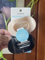 New Gimme Medium Hair Lay Flat Curved Comfort 2 PCS Hair Clips