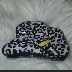 Cowboy Hat Hair Clip — Leopard Collection – Wild Rodeo Pink