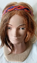 Handmade Guatemalan Cotton Hairband – Boho Woven Ethnic Tribal Yoga Wrap