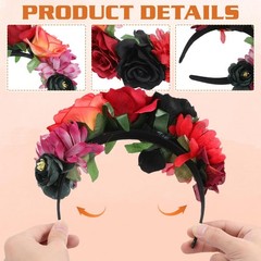 Style Holiday Women Mature Hair Funny Masquerade Accessories Photo Headband Holiday…