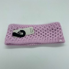 Adidas Women’s Fleece Lined Winter Headband Warm Logo Solid Purple One Size