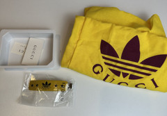 Gucci x Adidas Hair Clip Logo Stone Yellow