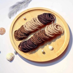 Nylon Elastic Hair Ties Thin Rubber Bands Ponytail Holders Hair Bands Women