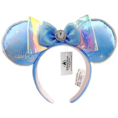 Cartoon Authentic Disney Parks Cinderella Minnie Mouse Ears Headband Disneyland