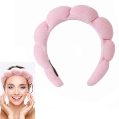 Spa Headband, 1PC for Kitchen Home (Pink)