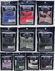 100% Silk Scrunchie and Silk Headband 2-Pc Set by Scoop –10 Different Colors —