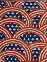 Patriotic Red, White & Blue Scrunchie Headband Set – Women Accessories