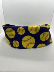 Softball Headband Elastic Workout Headband Purple 🥎🥎