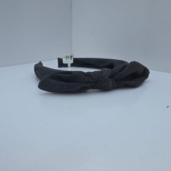 Knotted Headband No Brand Gray Knit Fabric Elastic Back One Size Casual
