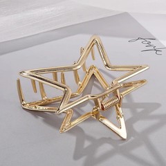 Hollow Star Hair Claws Sweet Cool Charm Trend Hair Clips