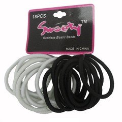 108 pcs Ponytail Rubber bands Hair holder Scrunchies Elastic Bands SWEETY