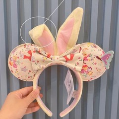 Disney· Parks Easter Reigning Rabbits Minnie Mouse Ears Holiday Bunny headband
