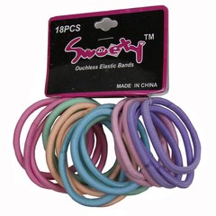 108 pcs Ponytail Rubber bands Hair holder Scrunchies Elastic Bands SWEETY