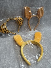 Animal Ear Headbands Rabbit Tiger Pig Farm Dress Up Halloween Tigger Ears