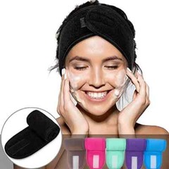 3pcs Women New Adjustable SPA Facial Headbands Hair Bands for Face Washing Bath
